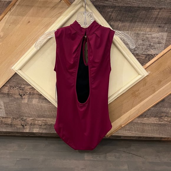 Ballet Rosa "Celestine" High Neck Leotard - Picture 2 of 2